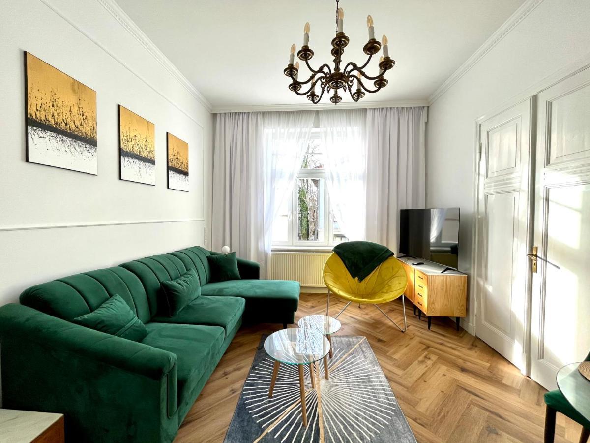 Agapella Apartamenty- Apartament Fiszera 500M From The Beach, Free Parking Sopot Luaran gambar